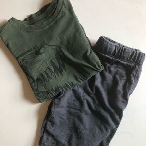 Carters Boy Dino Outfit